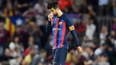 مدافع برشلونة جيرارد بيكيه (غيتي)