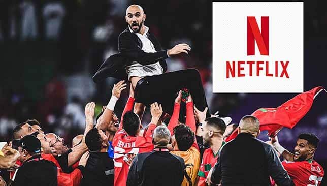 إنجاز المغرب التاريخي على نيتفليكس (غيتي)