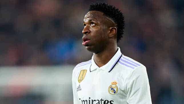 فينيسيوس جونيور مهاجم ريال مدريد (غيتي)