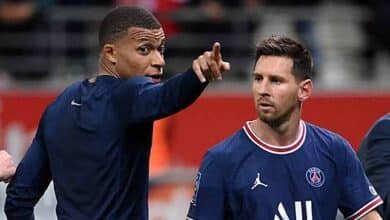 ليونيل ميسي وكيليان مبابي (غيتي)