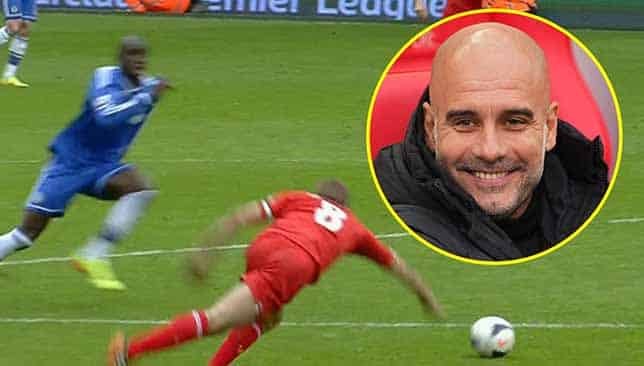 بيب جوارديولا ستيفن جيرارد (ميرور)