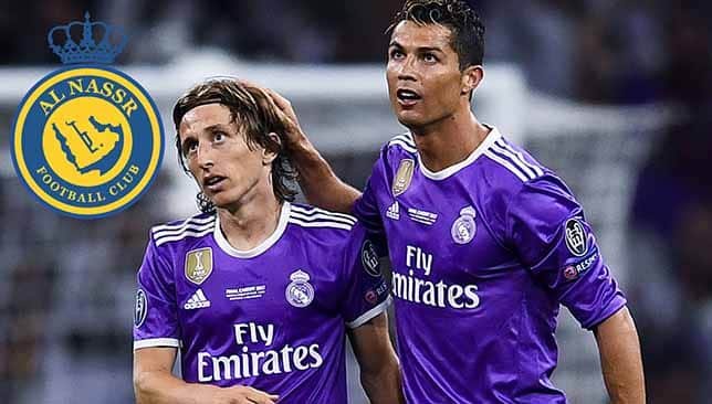لوكا مودريتش كريستيانو رونالدو النصر (ترانسفير ميركاتو)