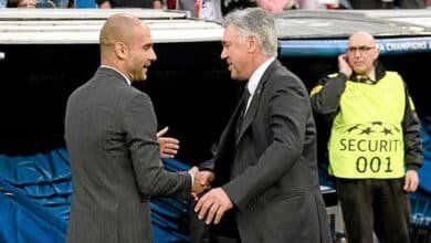 موعد مباراة ريال مدريد ومانشستر سيتي (غيتي)