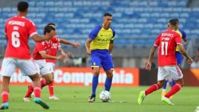 كريستيانو رونالدو من مواجهة النصر وبنفيكا (غيتي)