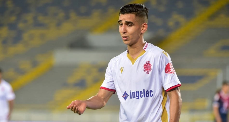 مؤيد اللافي لاعب الوداد