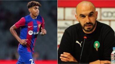وليد الركراكي ولامين يامال