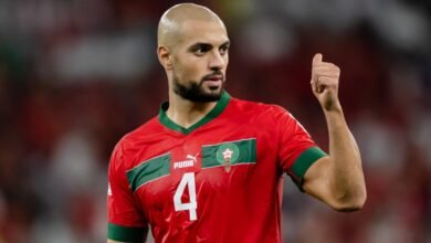 سفيان أمرابط لاعب منتخب المغرب