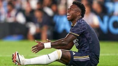 نجم ريال مدريد فينيسيوس جونيور (غيتي)