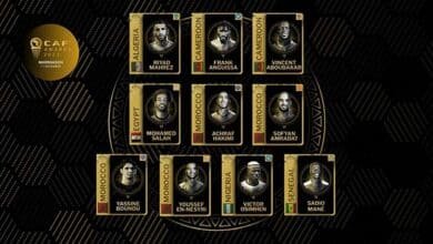 الاتحاد الأفريقي يعلن عن القوائم النهائية لجوائز الأفضل 2023 (غيتي)