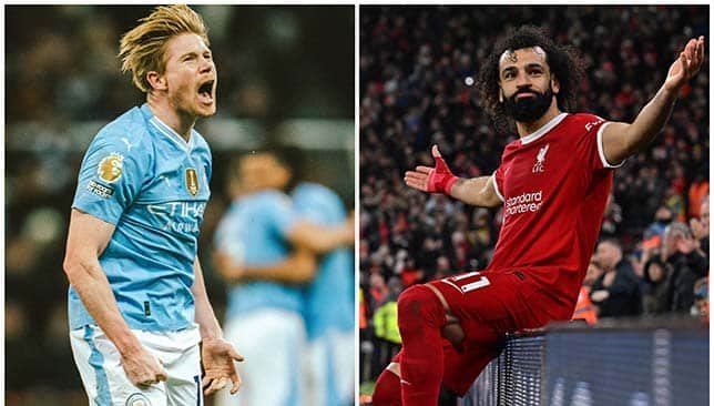 محمد صلاح وكيفين دي بروين مرشحان رئيسيان في الدوري السعودي (ترانسفير ميركاتو)