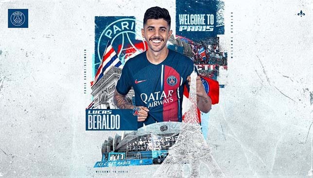 لوكاس بيرالدو (باريس سان جيرمان)