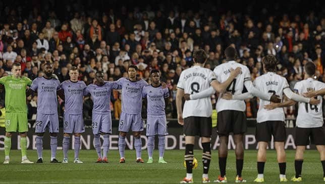 موعد مباراة ريال مدريد المؤجلة ضد فالنسيا بالدوري الإسباني