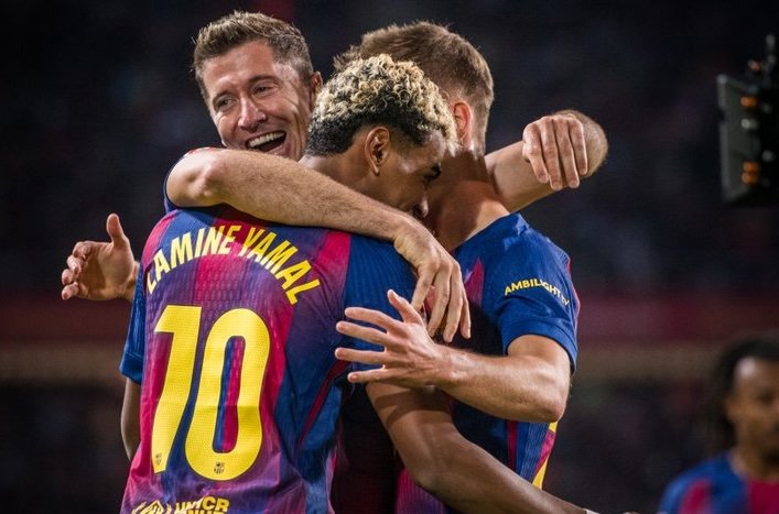 ملخص المبارة والأهداف: برشلونة يقلب الطاولة على سوسيداد ويتصدر الدوري الإسباني