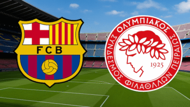 كيفية مشاهدة مباراة برشلونة وأولمبياكوس اليوم بث مباشر في دوري أبطال أوروبا 2025-2026 والقنوات الناقلة