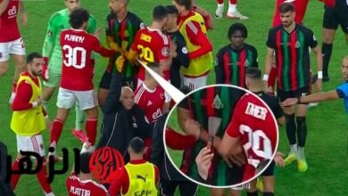 كشف تفاصيل التقرير الرسمي لحكم مباراة الجيش الملكي والأهلي المثيرة للجدل (غيتي)