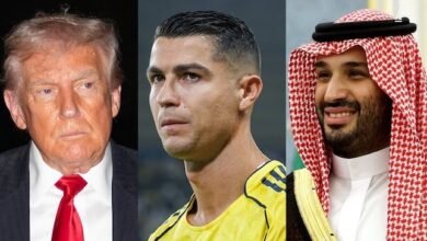 ولي العهد السعودي الأمير محمد بن سلمان كريستيانو رونالدو الرئيس الأمريكي دونالد ترامب (غيتي)