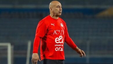 حسام حسن المدير الفني للمنتخب المصري (غيتي)
