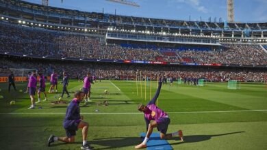 ملعب برشلونة الجديد سبوتيفاي كامب نو (غيتي)