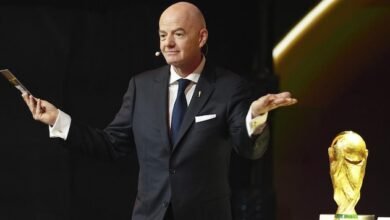 جياني إنفانتينو رئيس الاتحاد الدولي لكرة القدم (غيتي)