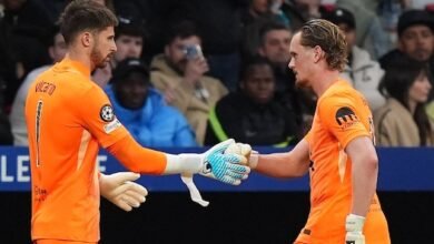 أنتونين كينسكي لحظة استبداله الغريب ضد أتلتيكو مدريد (غيتي)