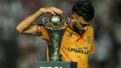 لاعب نهضة بركان حمزة الموساوي (غيتي)