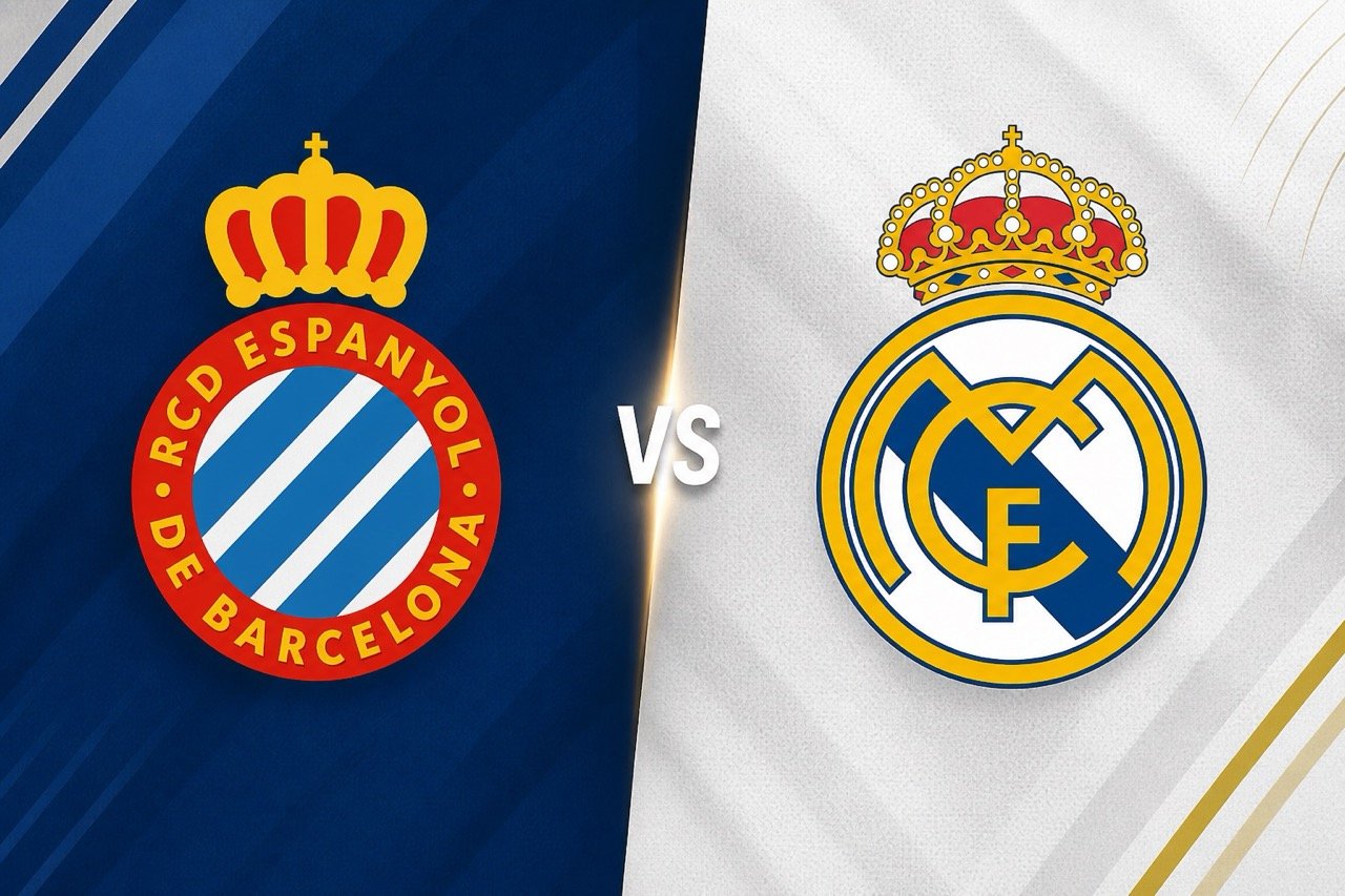 توقيت وكيفية مشاهدة مباراة إسبانيول وريال مدريد في الدوري الإسباني 2025-2026