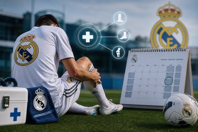 إصابات ريال مدريد 2025-2026 وتواريخ العودة (ترانسفير ميركاتو)