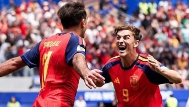 ملخص وأهداف مباراة إسبانيا والنمسا في دور الـ32 من كأس العالم 2026.. لا روخا يعبر بثلاثية إلى ثمن النهائي
